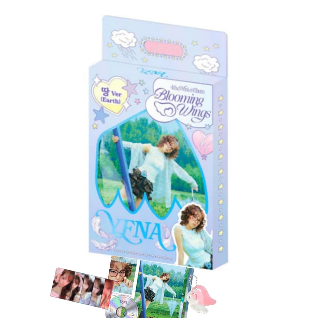 YENA Blooming Wings Coffret Album Idée Cadeau Idéal Passionnés K-Pop