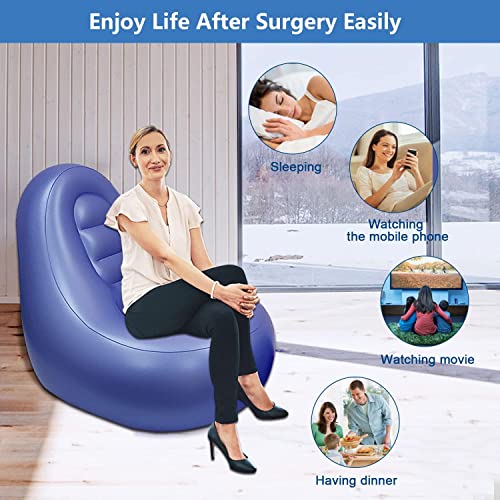 Fauteuil gonflable avec trou BBL pour récupération post-opératoire - 6