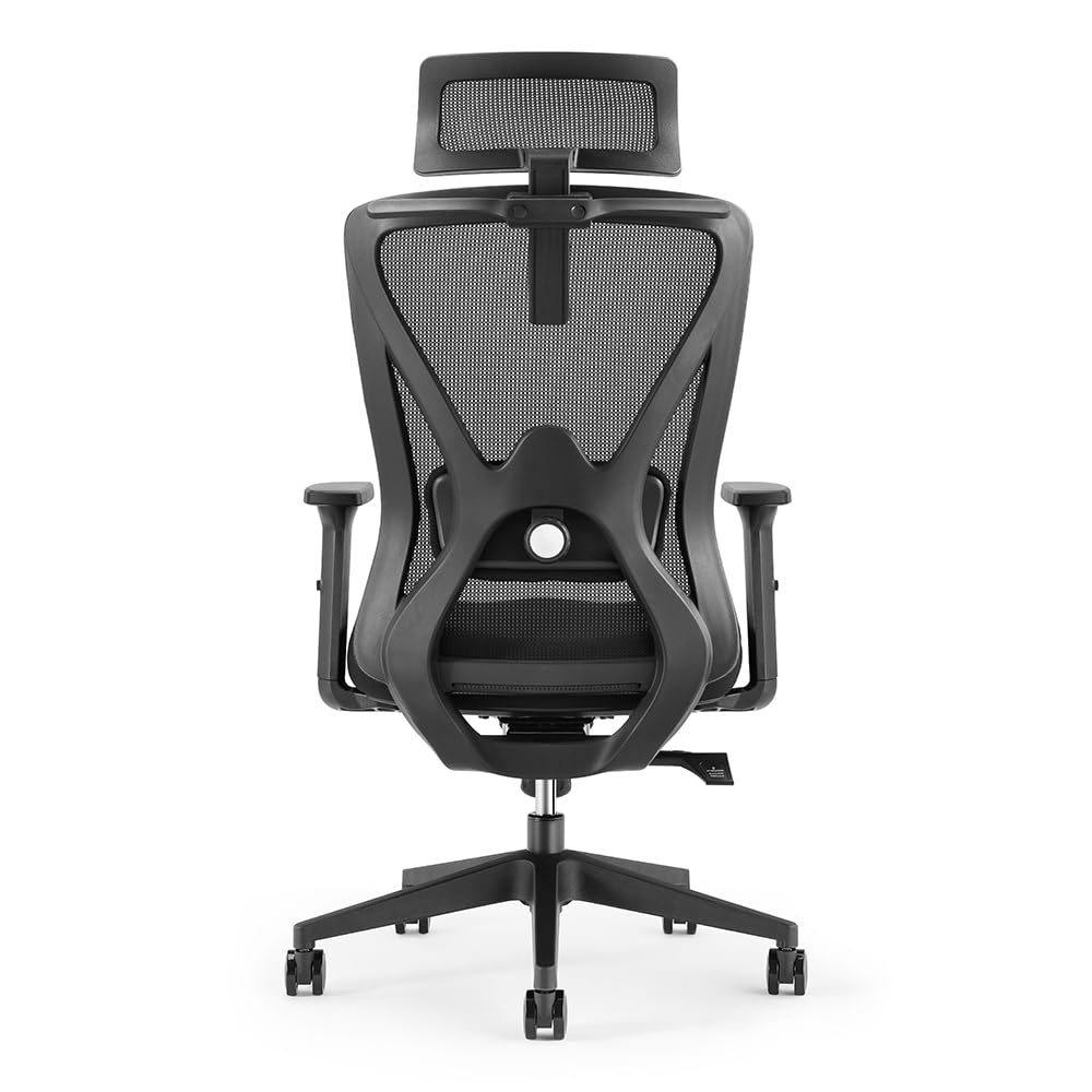 Waytex LESATH Bürostuhl Mit 10-fach Verstellung – Ergonomisch, Komfortabel, Für Bis Zu 7 Stunden Täglich