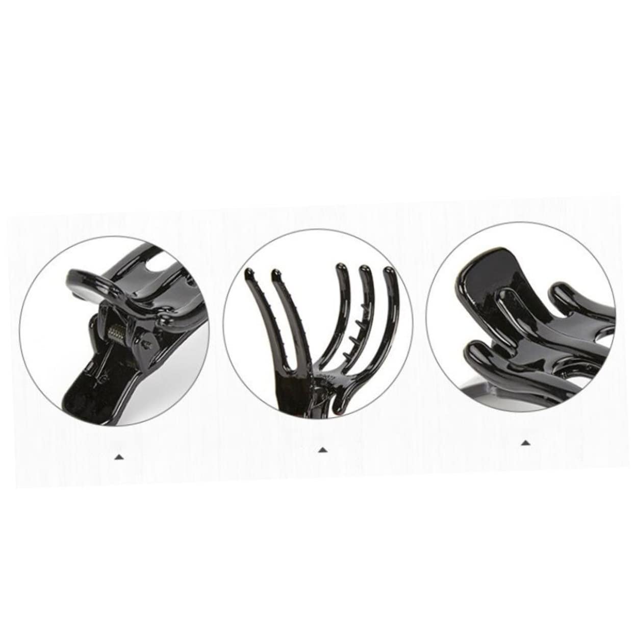 LALAFINA Pz Pettine Porta Coda Di Cavallo Con Dentati Per Forniture Per Copricapo Classico Donna