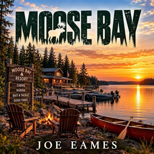 Moose Bay: A Resort, a River, and a Town That Wouldn't Mind Its Own Business Audiolivro Por joe Eames capa