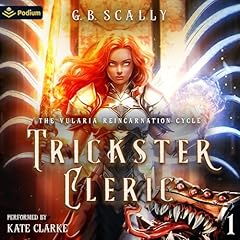 Page de couverture de Trickster Cleric: An Isekai LitRPG