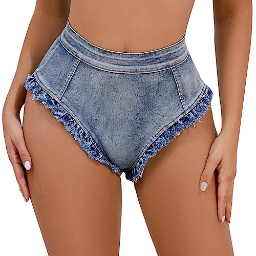 Short sexy pour femme taille haute confortable en taille L