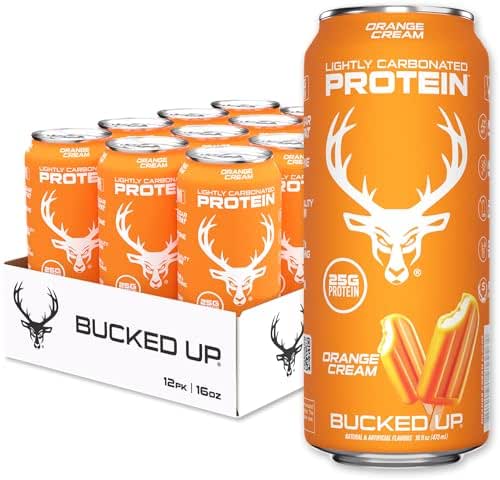 Bucked Up Lightly Carbonated Protein Soda | 25g Whey Isolate