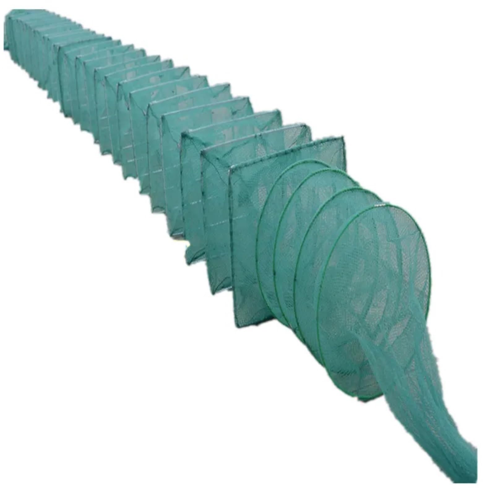 Trappole per Pesci Pieghevoli Accessori for Gabbie da Pesca 1,3 a 27 Metri Cattura Strumento for gamberetti Trappola for gamberi Anguilla