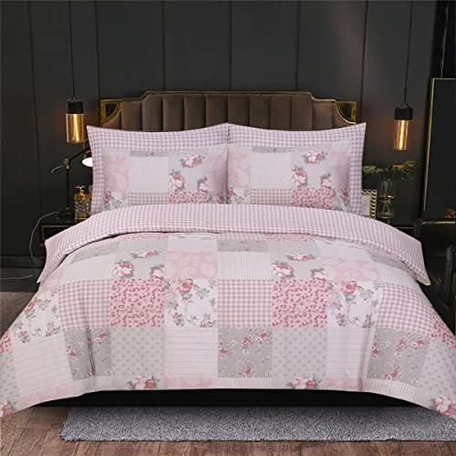 Prime Linens Duvet Cover Set 4 Pcs Polyester-Cotton Quilt Cover Bedding Set With Pillow Cases and Extra Fitted Sheet Included Easy Care (Beige, King 4 Piece)
