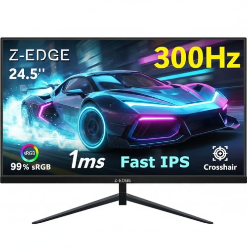 Z Z-Edge Z-Edge 24.5 Inch Gaming Monitor 300Hz Review UK 2026