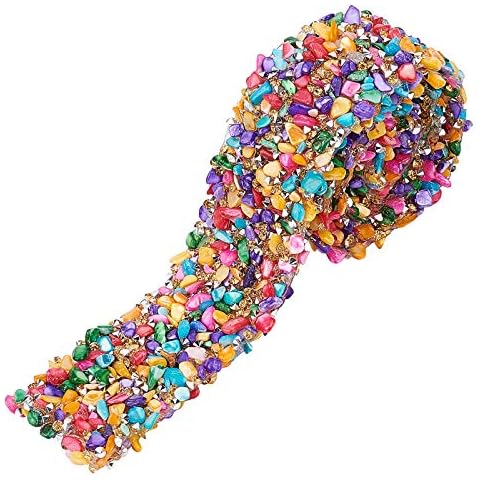 PandaHall Crystal Rhinestone Trim Hotfix Ribbon Cover