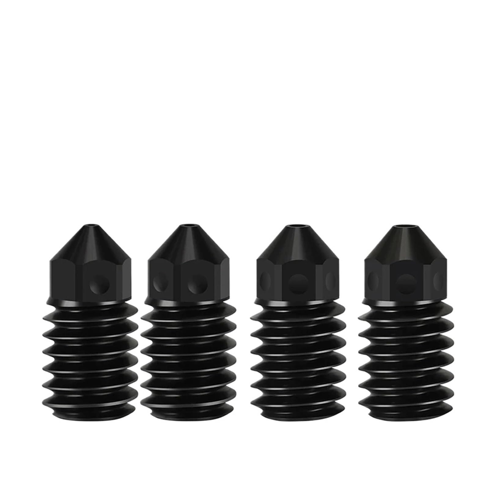 Düsen for A1/A1 Mini-Düse 0,2,4,6,8 mm Düse aus gehärtetem Stahl for 1 Upgrade-Hotend-Kit 3D-Drucker(10 (PCS),0.4mm)