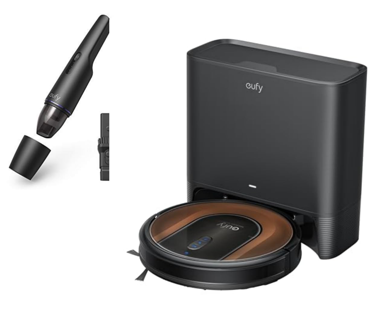 Amazon.com - eufy RoboVac G30 Hybrid SES+ HomeVac H11,Cordless 