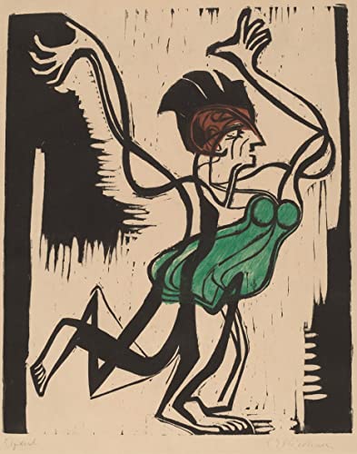Tableau Palucca par Ernst Ludwig Kirchner impression d'art mural pour chambre 60x90cm