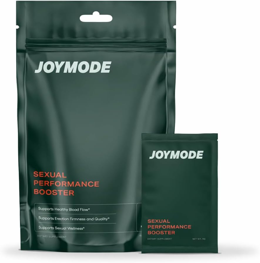 JOYMODE Sexual Performance Booster for Men – Fast-Acting Erection & Libido Support with L-Arginine, L-Citrulline & Ginseng – Premium On-Demand Male Enhancing Supplement Powder