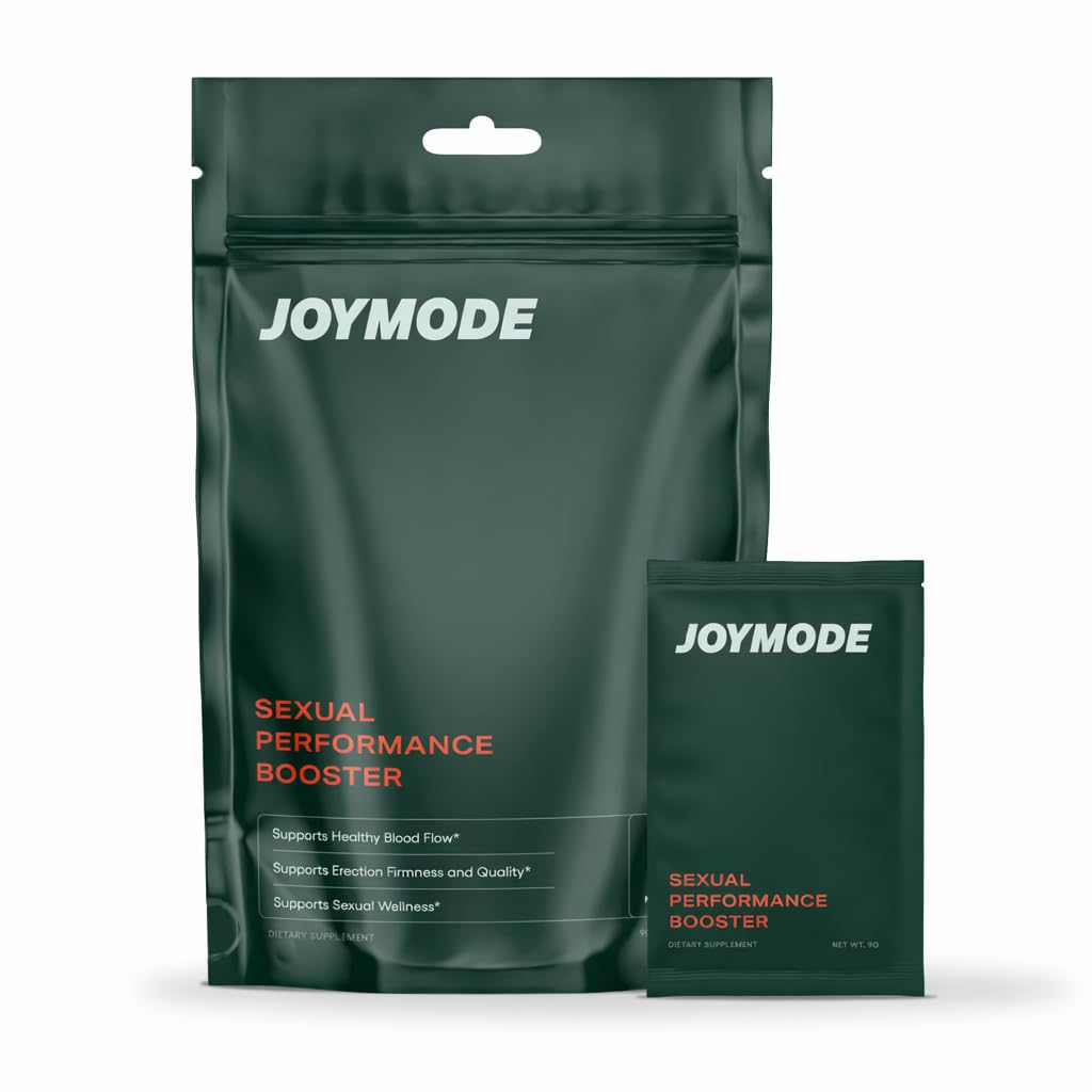 JOYMODE Performance Booster w/Arginine Nitrate, L-Citrulline, Vitamin C, and Ginseng - 10 Servings - Supports Nitric Oxide, Blood Flow, and Erection Quality