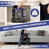 Akitas X7 600W Odkurzacz do Tapicerki z Funkcją Samoczyszczenia, Ssanie 14kPa, Włosy Zwierząt, Odkurzacz do Dywanów, Materaców, Samochodów, Podwójny Zbiornik