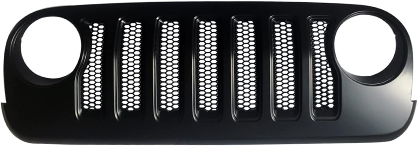 J373 ブラック ABS 車フロントグリルグリル JK に JL 互換ジープと