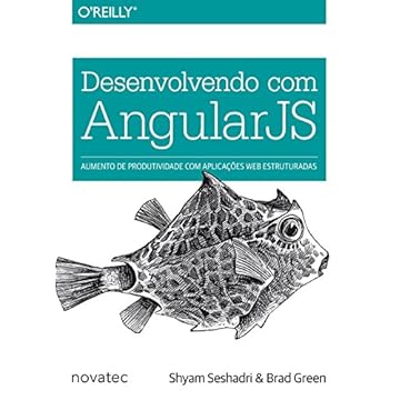 Capa do livro Desenvolvendo com AngularJS: Aumento de Produtividade com Aplicações web Estruturadas