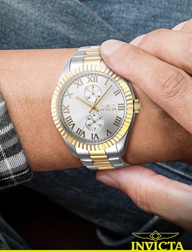 Image of Invicta Specialty Men 43mm Stainless Steel Steel Silver dial VH61 Quartz