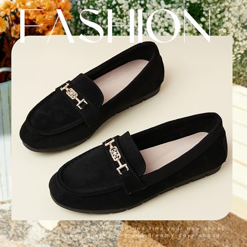 Image of Women's Loafer Shoes Leisure Slip On Work Shoes Comfort Walking Flats