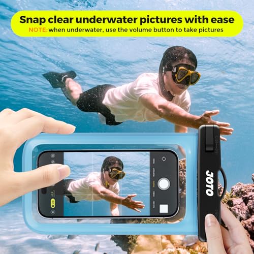 image for JOTO Universal Waterproof Pouch Case for iPhone 16 15 14 13 Plus Pro M
