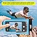JOTO Universal Waterproof Pouch Case for iPhone 16 15 14 13 Plus Pro Max, IPX8 Cellphone Dry Bag 12 11 Pro Max XR X 8 7 6S Plus SE, Galaxy S23 S22 S21 S20+ S20 S10 Plus Note, Pixel up to 7