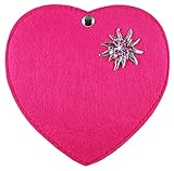 Besetzt mit schönem Strass Edelweiß