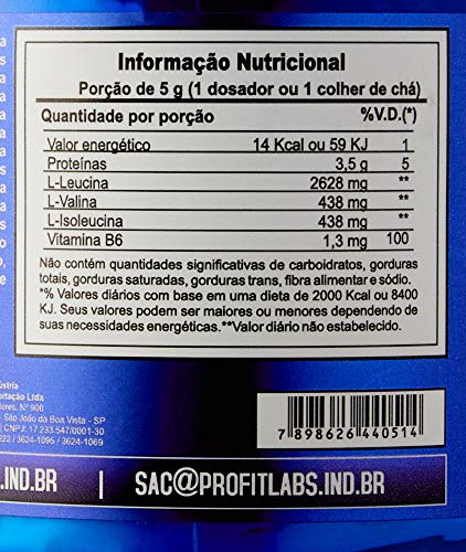 Profit Bcaa 6.1.1 Super Pump - Pote 300G - Limão