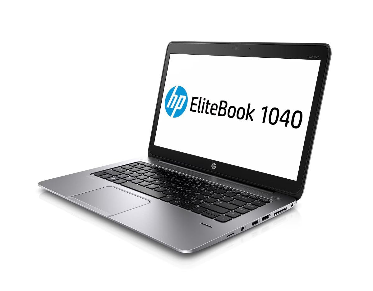 HP EliteBook 1040 G1 i7-4600U 4 Go 250 Go SSD 1600 x 900 Wi-Fi BT Webcam Win 10 Pro (reconditionné)