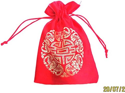 CHN Elements.Feng Shui Charm Wedding Gift Wall Hanging Decoration Wood Carved With Dragon Phoenix And Chinese Calligraphy On Each Side For Good Luck Peace Safety & Harmony Through the year 6 * 35cm-3