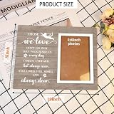 KLYTINK Cat Picture Frame, Cat Memorial Wooden Photo Frame, Pet Remembrance Gift, Sympathy Gift for Pet Owner, Cat Memorial Gifts for Loss of Cat, The Best Angels Have Wings and Whiskers