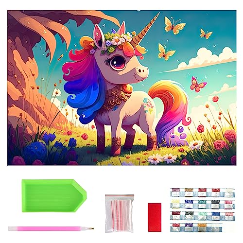 NASHRIO DIY 5D Pintura Diamante Kit para Principiantes, Cuadro para Pintar con Numeros, Diamond Painting Kit Completo para Adultos, Decoración del Hogar 40 x 30cm.