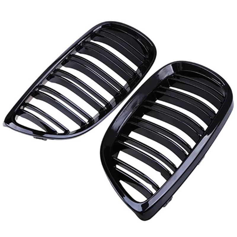 Parrilla delantera de coche premium en negro brillante para modelos Serie 3 E92 y E93