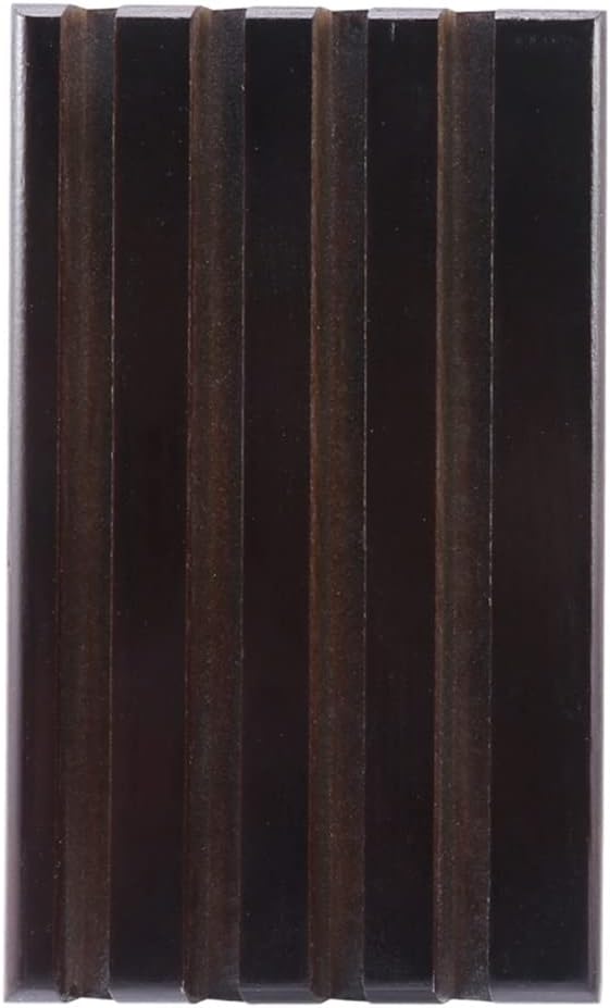 Display Stand Rack Coin Holder 4-Row Torched Wood Challenge