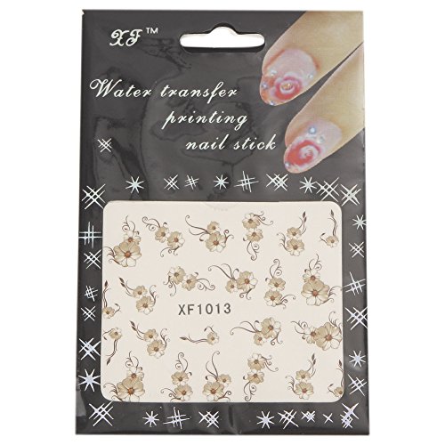 Banggood DIY Nail Art Sticker Water Transfer Stickers 3D Flower Decoration