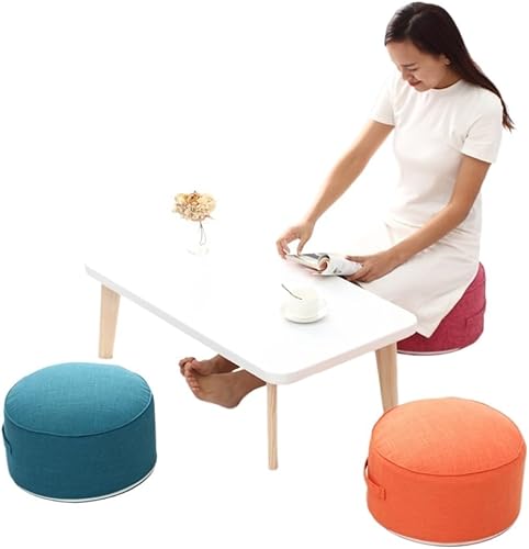 Miniatura 4 de Cojín Cojín Redondo De Esponja De Alta Resistencia para Asiento, Esterilla Redonda para Meditación, Yoga, Silla, Ciervo Hap, Nuevo Diseño Asiento de