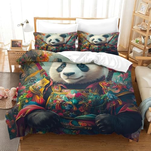 Housse de couette microfibre 140x200 avec fermeture éclair cachée 3d