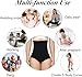 Restore Fashion High Waisted Body Shaper Shorts Shapewear for Women Tummy Control Thigh Slimming Technology (Black Skin, L)