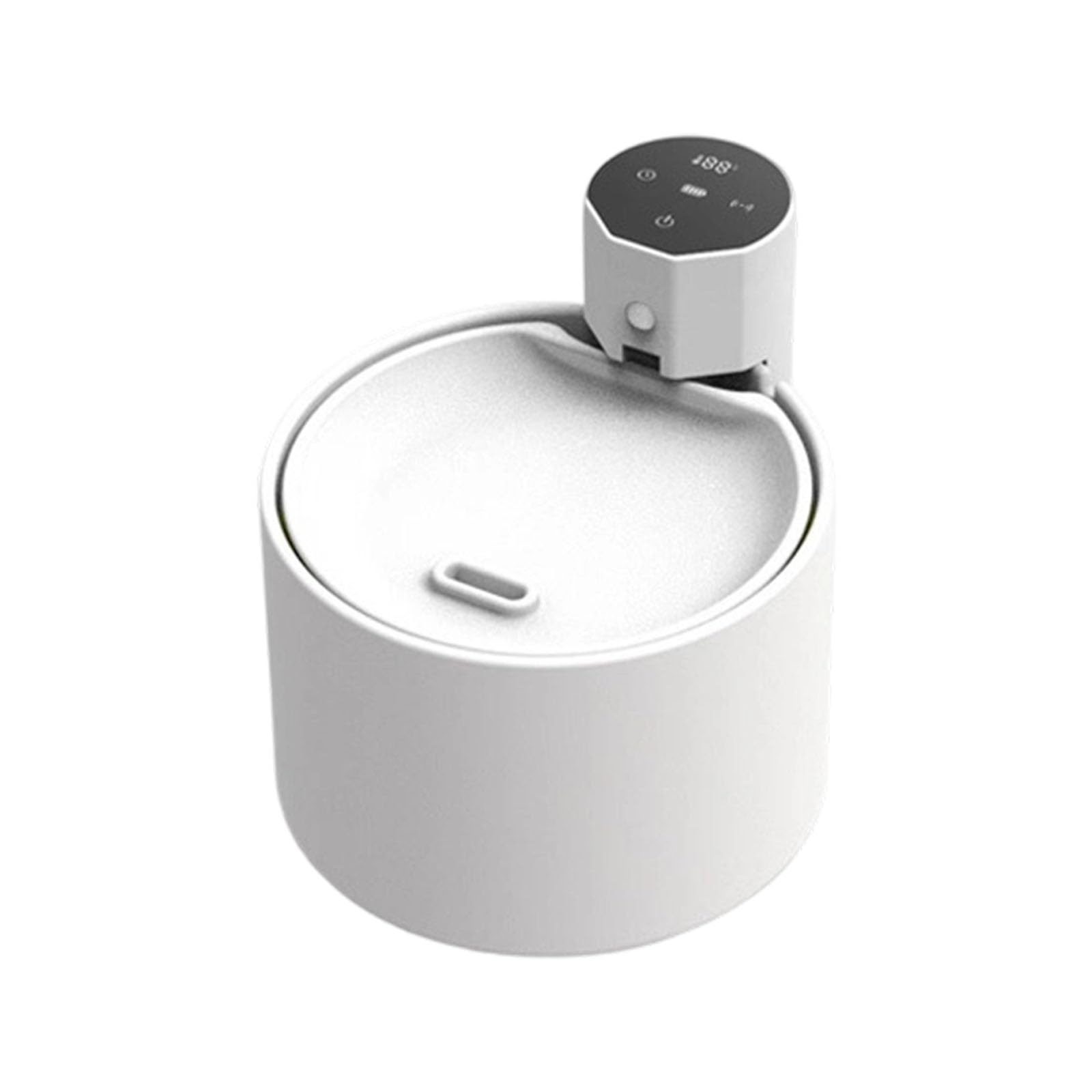 Moderner Keramik Wasserspender für Haustiere mit 2, 5 l, White