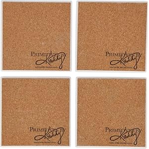 Primitives by Kathy Coaster Set Santa Claus