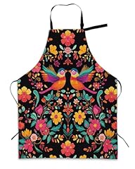 Colorful Mexican Bird Flower Ornate Ethnic