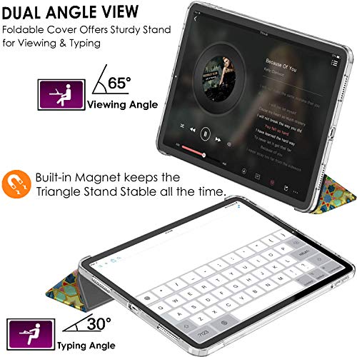 Image of DuraSafe Cases for iPad Pro 12.9 3rd Generation 2018 PC Case A1876 MTEL2HN /A MTEM2HN /A A2014 MTFN2HN /A MTFL2HN /A MTFP2HN /A MTFQ2HN /A A1983 MTHN2HN /A MTHU2HN /A MTJA2HN /A MTJ02HN /A MTJN2HN /A - Damask