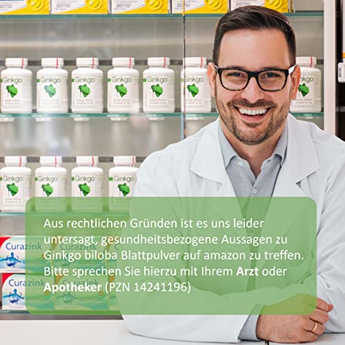 Ginkgo Tabletten Avenar Pharma Ginkgo Biloba Blattpulver 420 mg