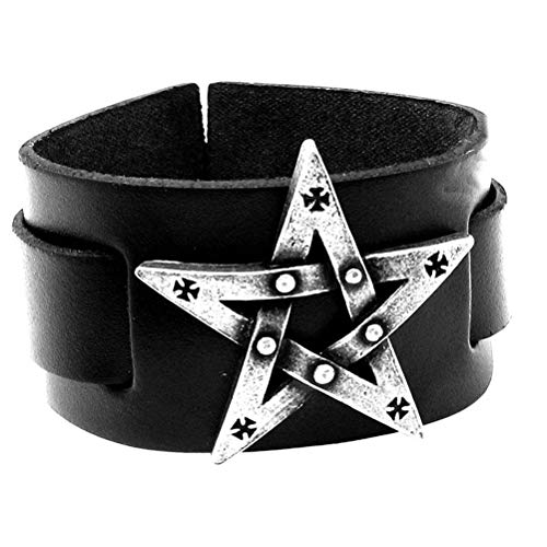 Alchemy Gothic (metal-wear) Pentagration pulsera (A85)