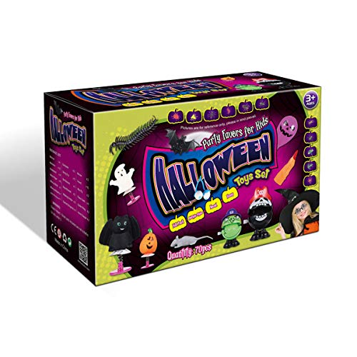 Amosfun-70pcs-Halloween-Party-Favors-for-Kids-Halloween-Toys-Assortment-for-Halloween-Trick-or-Treat-Carnival-Prizes-School-Classroom-Rewards-Halloween-Miniatures