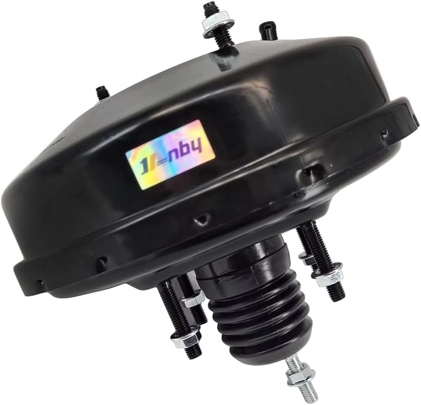 Vacuum Power Brake Booster without Master Cylinder for 1988-1993 Honda Civic for 1993-1997 Civic del Sol for 1988-1991 CRX, replace 53-5412 46400SH3A02, 46400SR3003