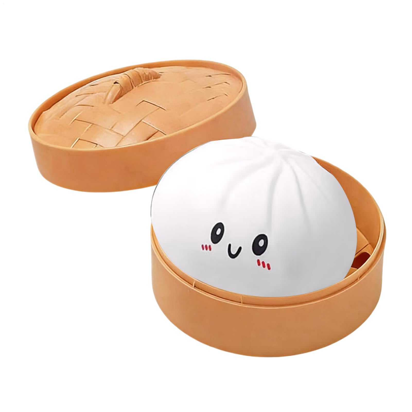 Giant Glitter Dumpling Squishy - Glitter Dumpling Squishy with Box, mysterys Squishys Dumplings Box, Juguetes Antiestrés para Adultos Y Adolescentes, Rellenos para Cestas De Pascua — view 10