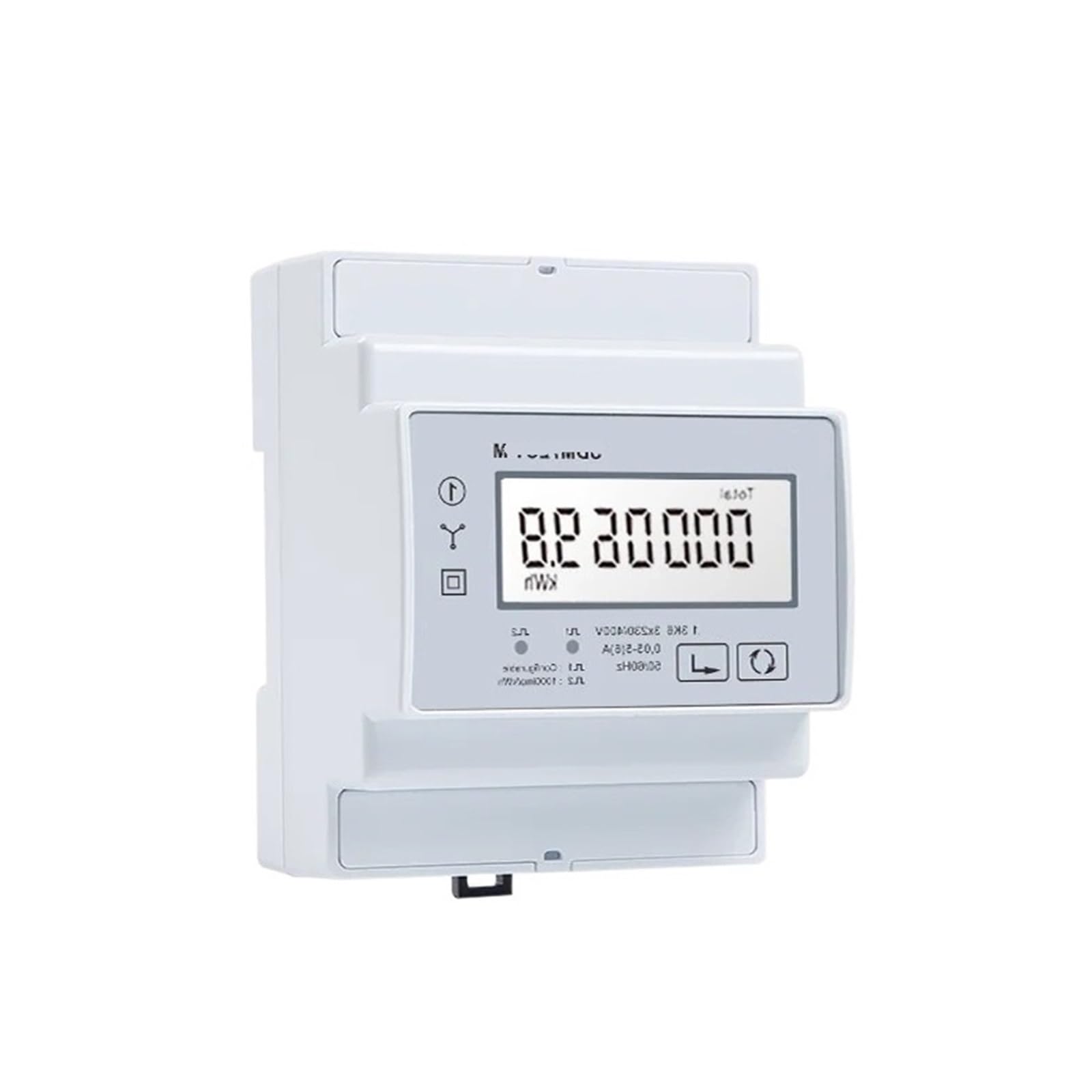 PXQCHAVLN SDM72CT-M Three Phase Four Wire Din Rail Energy Meter 1A/5A CT Connected RS485 Pulse Output