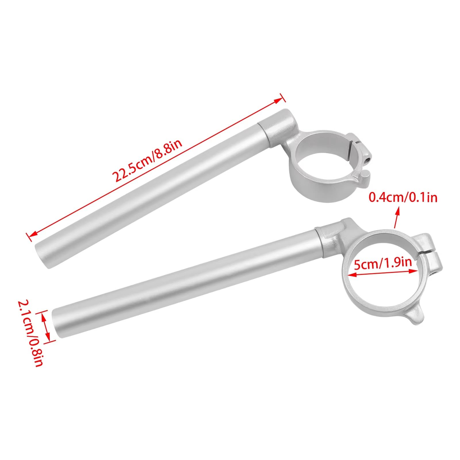 Supporto rialzo manubrio Compatibile Con Suzuki Per GSXR600/750