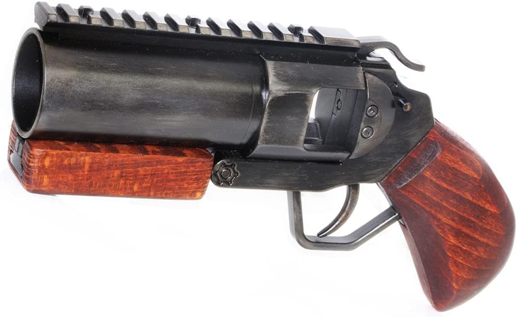 Airsoft Shooter Shop SG ShowGuns Tactical Real Wood Grip 40mm Pistol Grenade Launcher Amazon