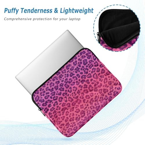 Funda para portátil ALAZA Leopard rosa 13-14 pulgadas miniatura 5