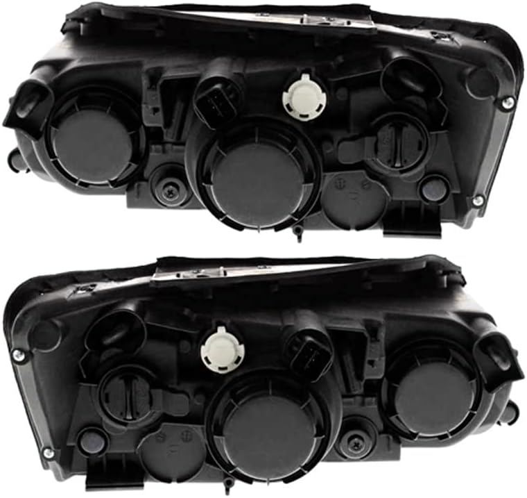 Miniatura 2 de Nuevo par de faros compatibles con Hyundai Sonata Limited Sedan LX GL SE GLS 2006 2007 2008 por números de pieza 921020A000 921010A000 HY2503135